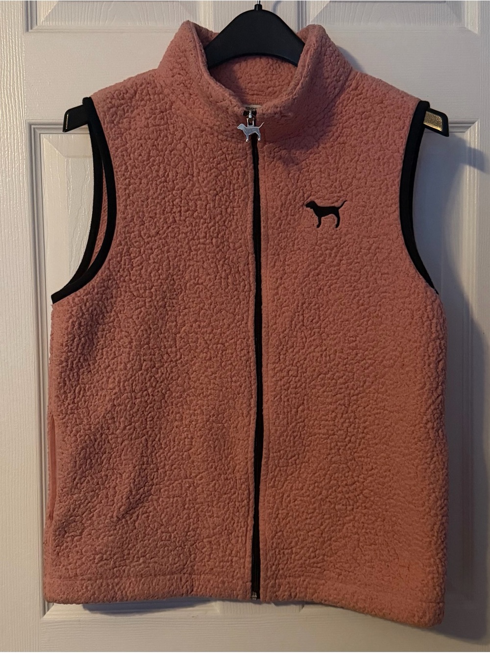 PINK Victoria's Secret Pink Sherpa Zip Vest